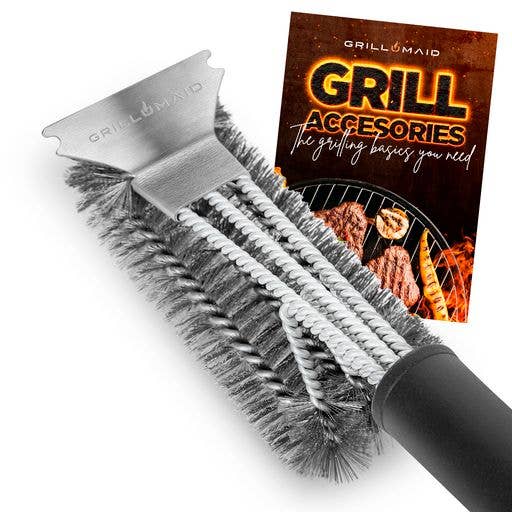 BBQ Butler - Bristle Free Stainless Steel Grill Brush