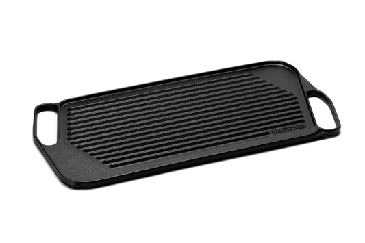  Uno Casa Cast Iron Griddle Grill - 10x20 Inch Pre