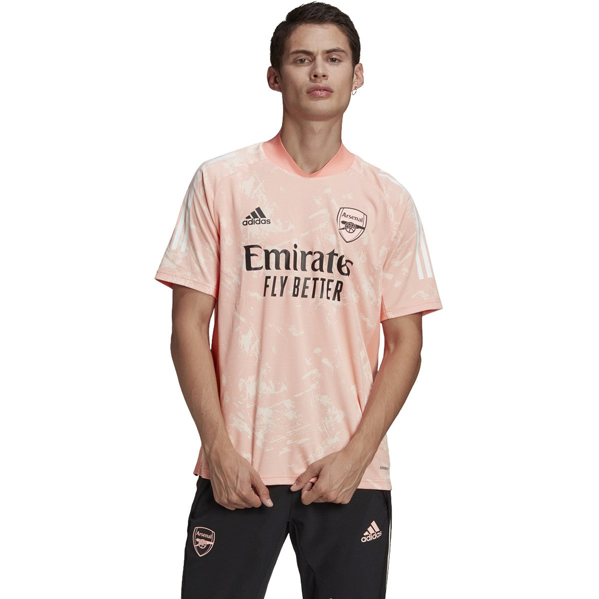 adidas Arsenal FC Ultimate Training Jersey Chalk Coral/Orange Soccer Zone