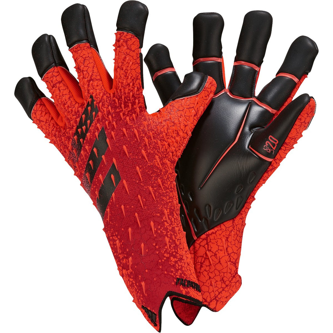 Predator Hybrid Goalie Glove GR1538 RED/BLACK – Soccer