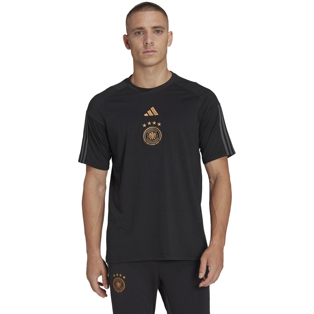 Ritual Perceptible exageración adidas Germany DFB Tiro Tee Shirt HF3983 BLACK – Soccer Zone