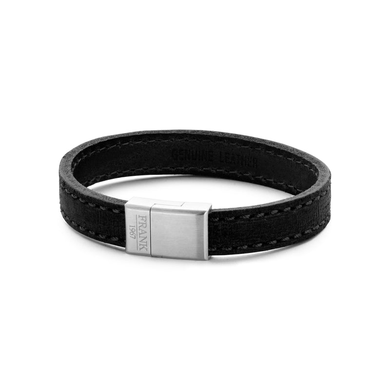 Buying Mens Black Leather Bracelet – The Gallant Way