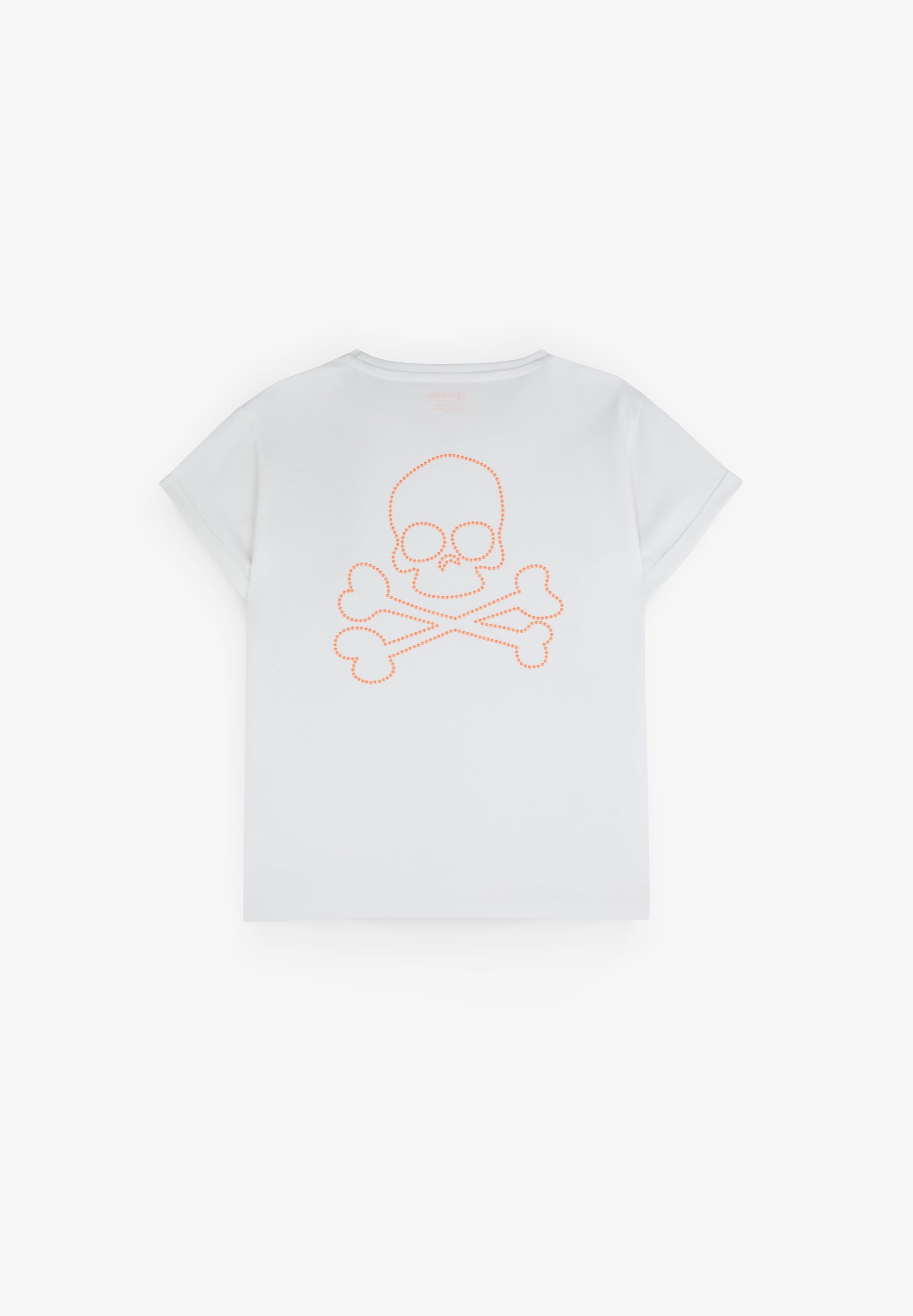 FLUOR SKULL TEE GIRLS