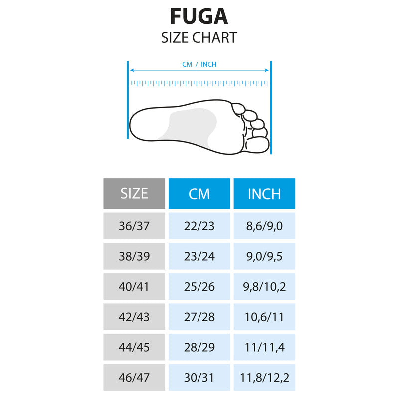 Shop Seac FUGA White/Black | Diving Sports Canada | Vancouver