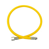 XS Scuba Miflex Low Pressure Braided Hoses Yellow | Diving Sports Canada