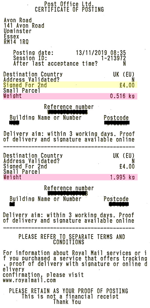 royal mail tracking jersey