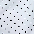 White Polka Dot