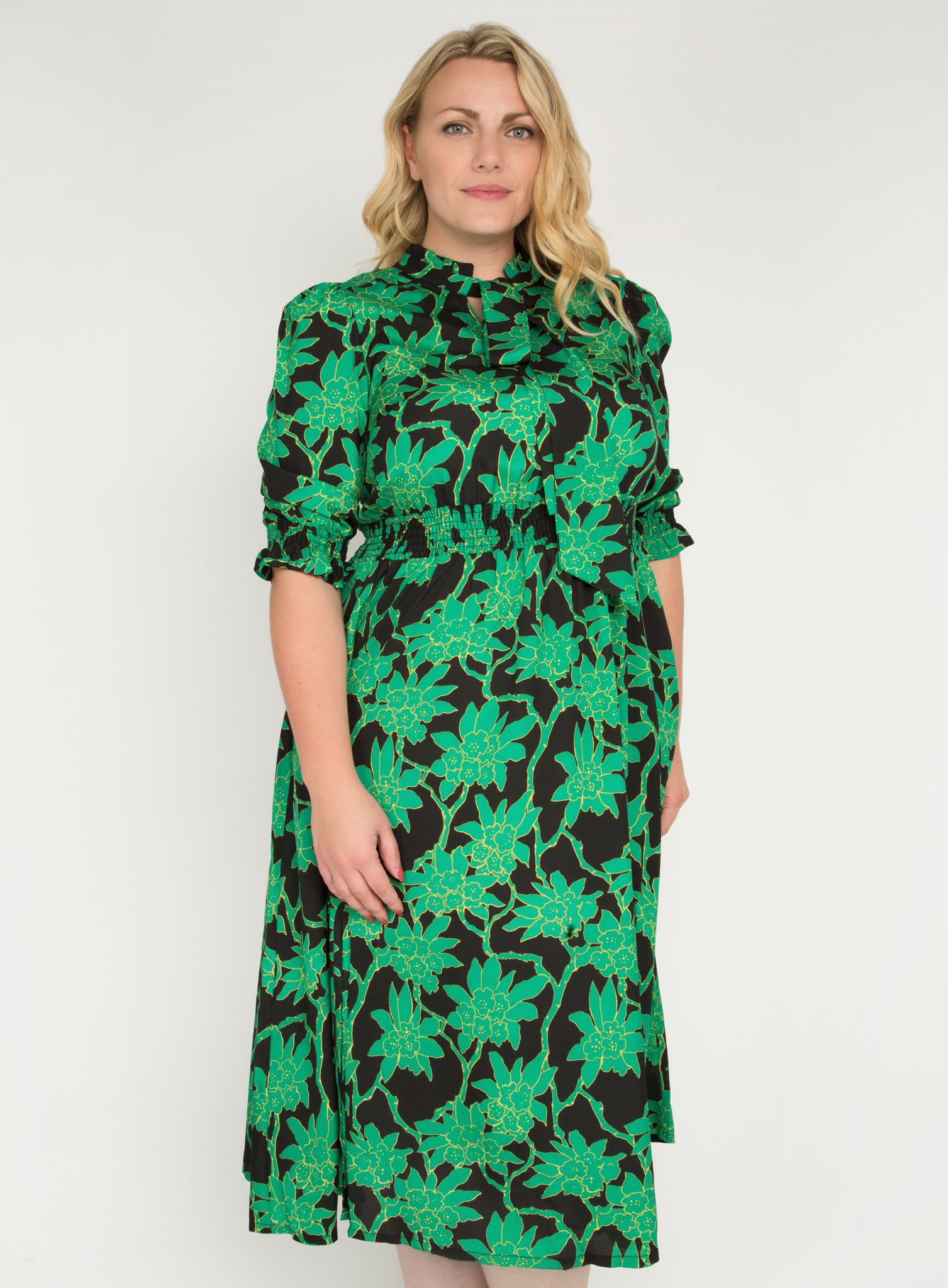 jolie moi green dress