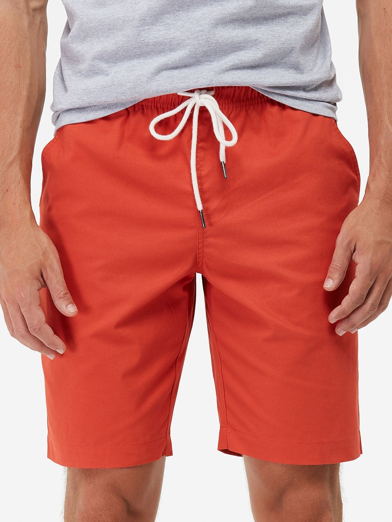 Chino Shorts With Drawstring
