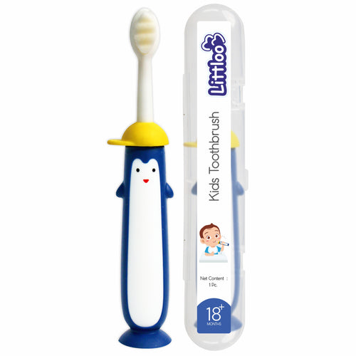 Littloo Penguin Manual Toothbrush for Baby & Kids