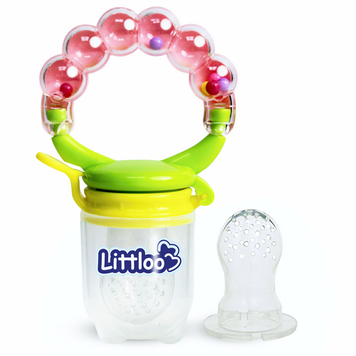 Littloo Silicone Fruit/Food Nibbler for Infant and Baby