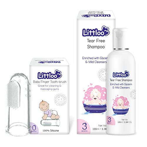 Baby Finger Tooth-Brush & Tear Free Shampoo