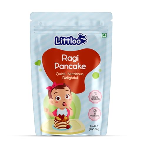 Littloo Ragi Pancake Mix