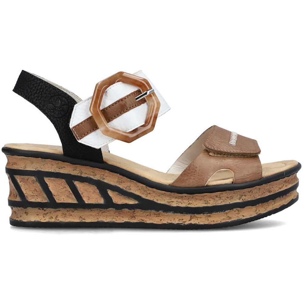 si Conectado Papúa Nueva Guinea Rieker Rose-76 – Women's Sandals – COMFORT ONE SHOES