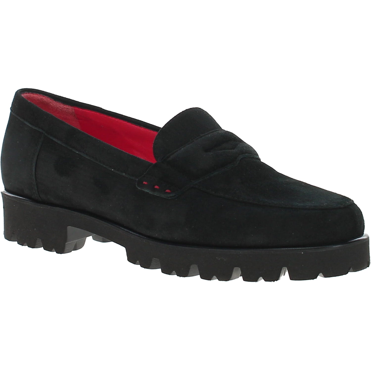 pas de rouge classic penny loafer