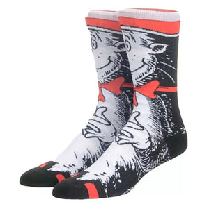 SONIC THE HEDGEHOG MEN'S SHADOW 360 CREW SOCKS BIOWORLD BRAND