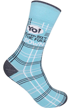 Funny Socks High Cut Running Stones Blue – OTSO
