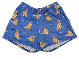 COMFIES Brand LOUNGE PJ SHORTS Ladies SCHNAUZER Dog By E&S PETS