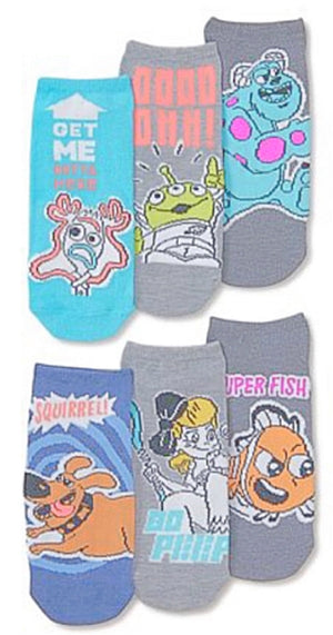 Disney / Pixar, Accessories, Disney Pixar Toy Story 4 No Show Socks Fits  Size 6 8