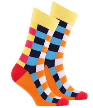 FUN SOCKS Brand Men's SHINING STARS Socks