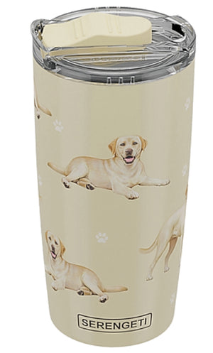 Zoe the Yellow Lab - 40oz Tumbler with Handle