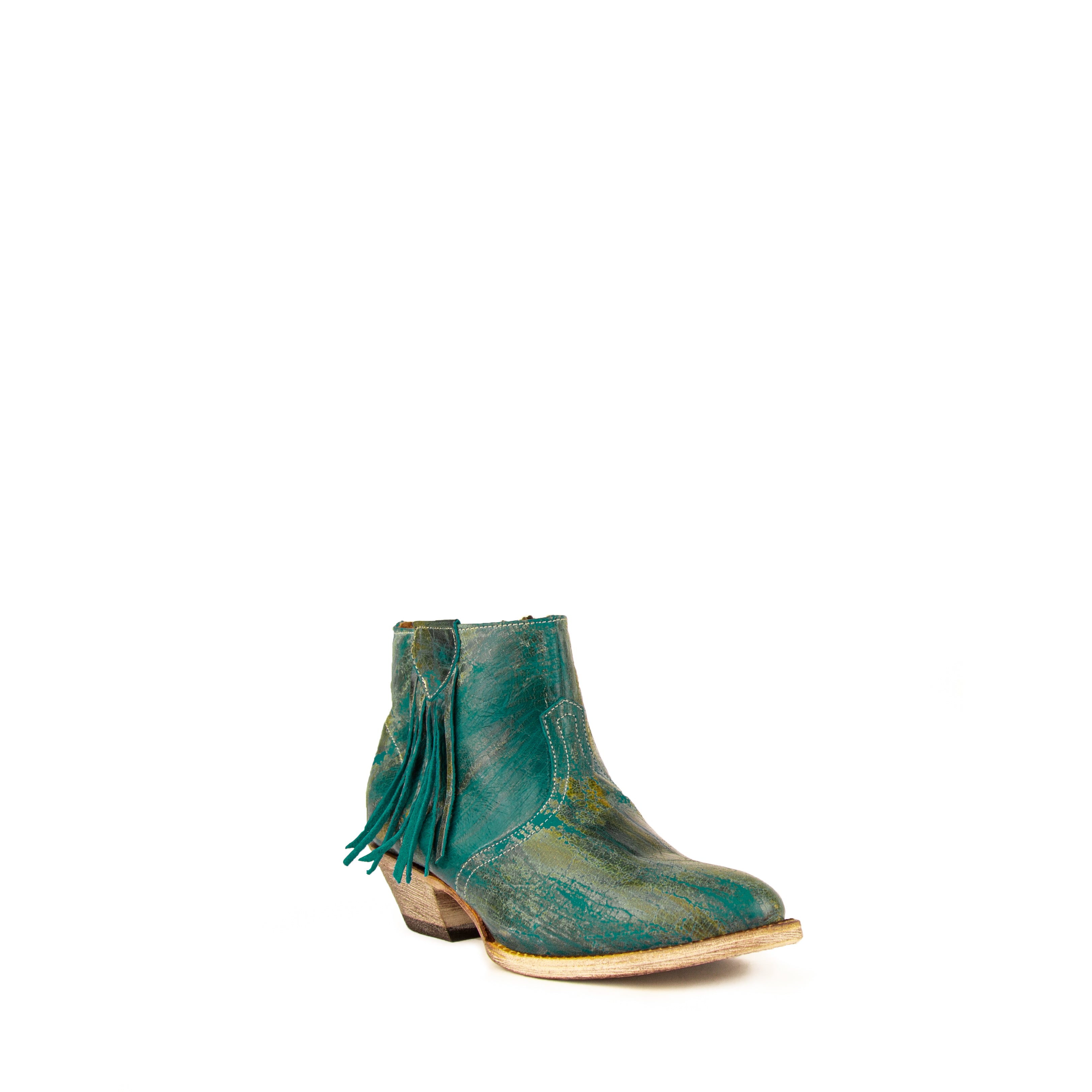 turquoise cowboy booties