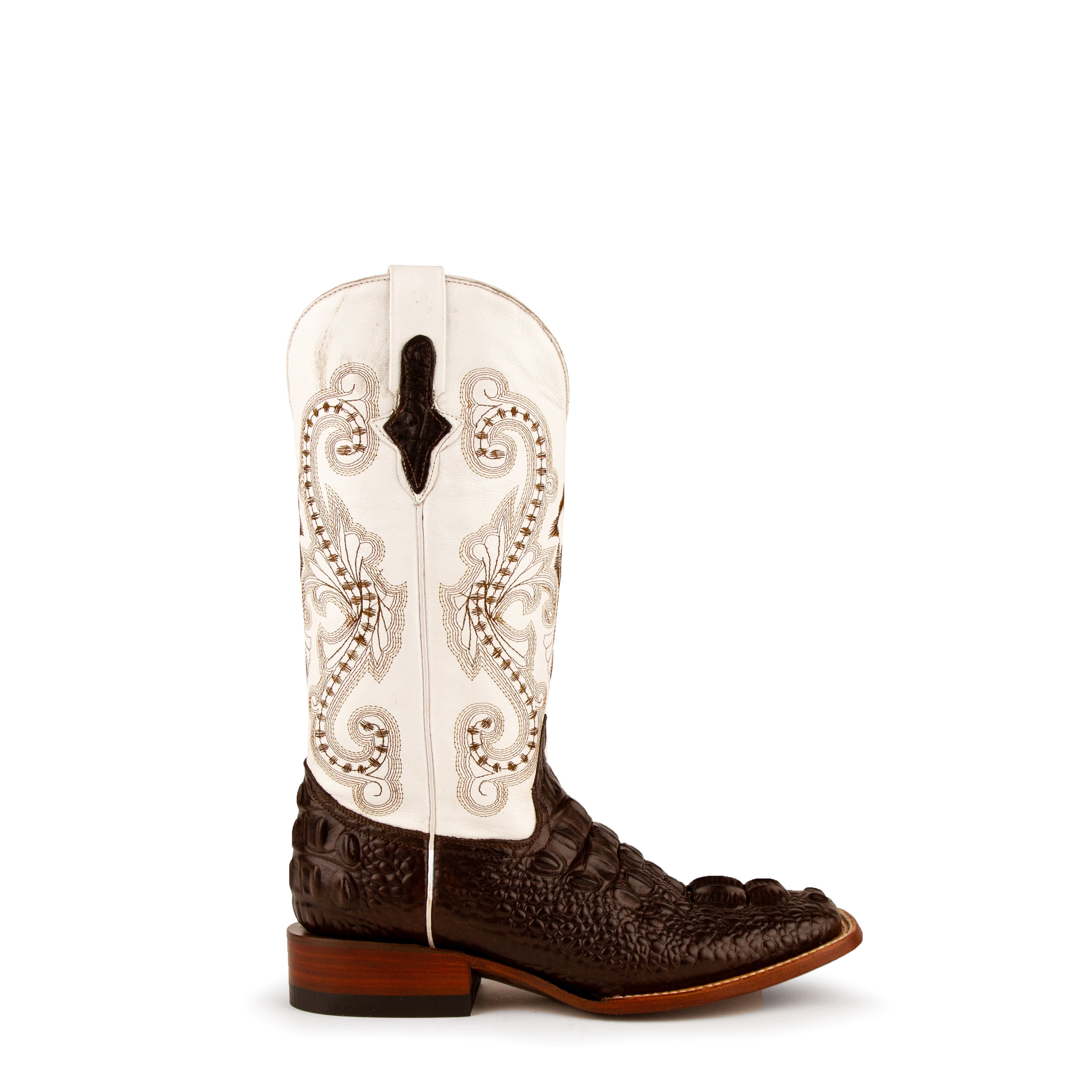 ladies white western boots