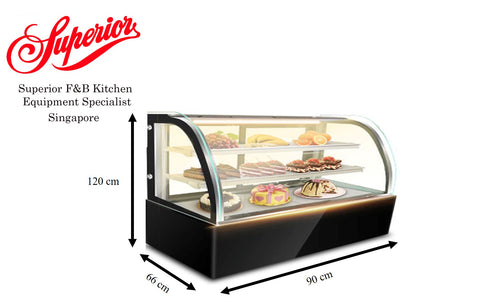 Countertop display fridge - HENDI Tools for Chefs