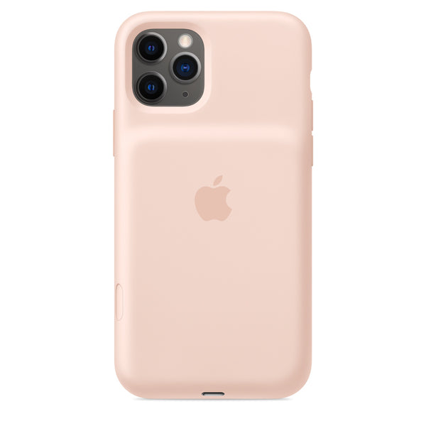 Apple Smart Battery Case for iPhone 11, 11 Pro or 11 Pro Max - Black, Pink Sand or White