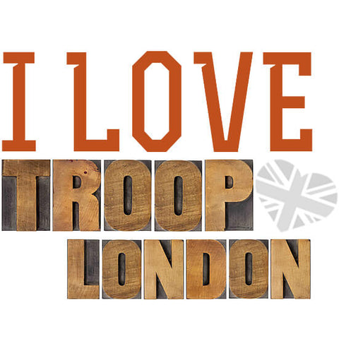 I Love Troop London Bags