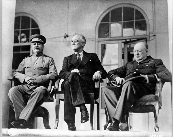 Stalin, FDR, and Churchill