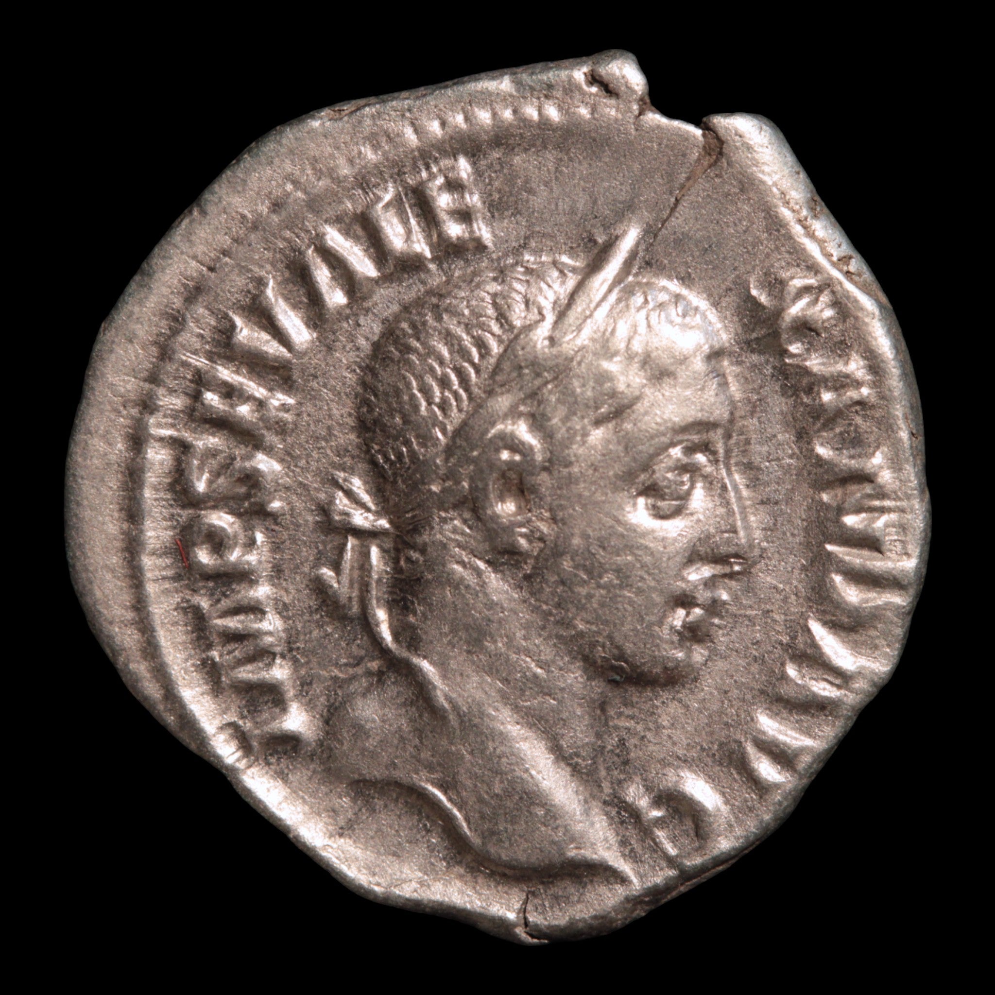 Rome, Emperor Severus Alexander, Denarius, Fides (Goddess of Faith) Reverse - 228 to 231 CE - Roman Empire