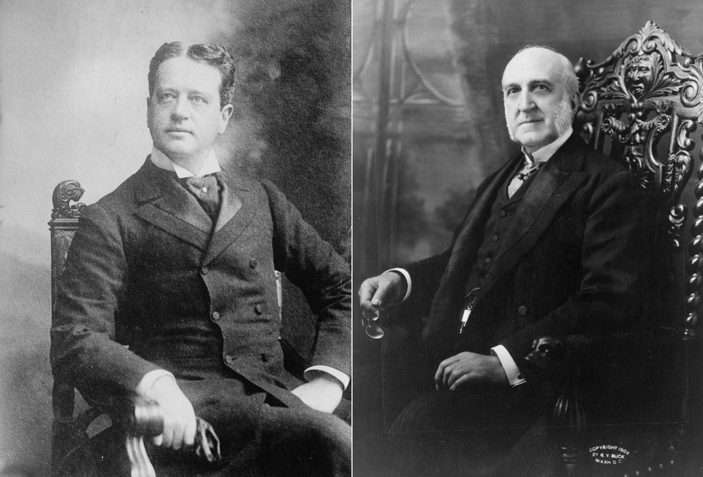 Vanderbilt, left. Depew, right.