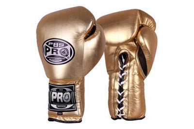 16oz lace up boxing gloves