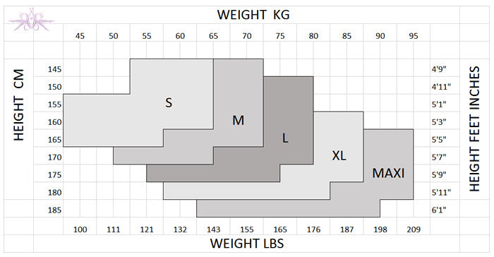 Tights Size Chart