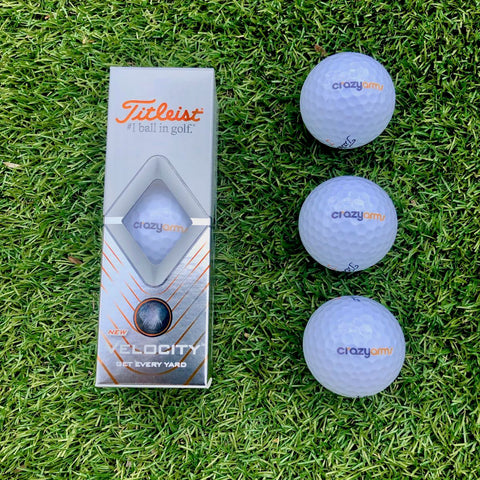 Titleist Golf balls Branded Crazy Arms