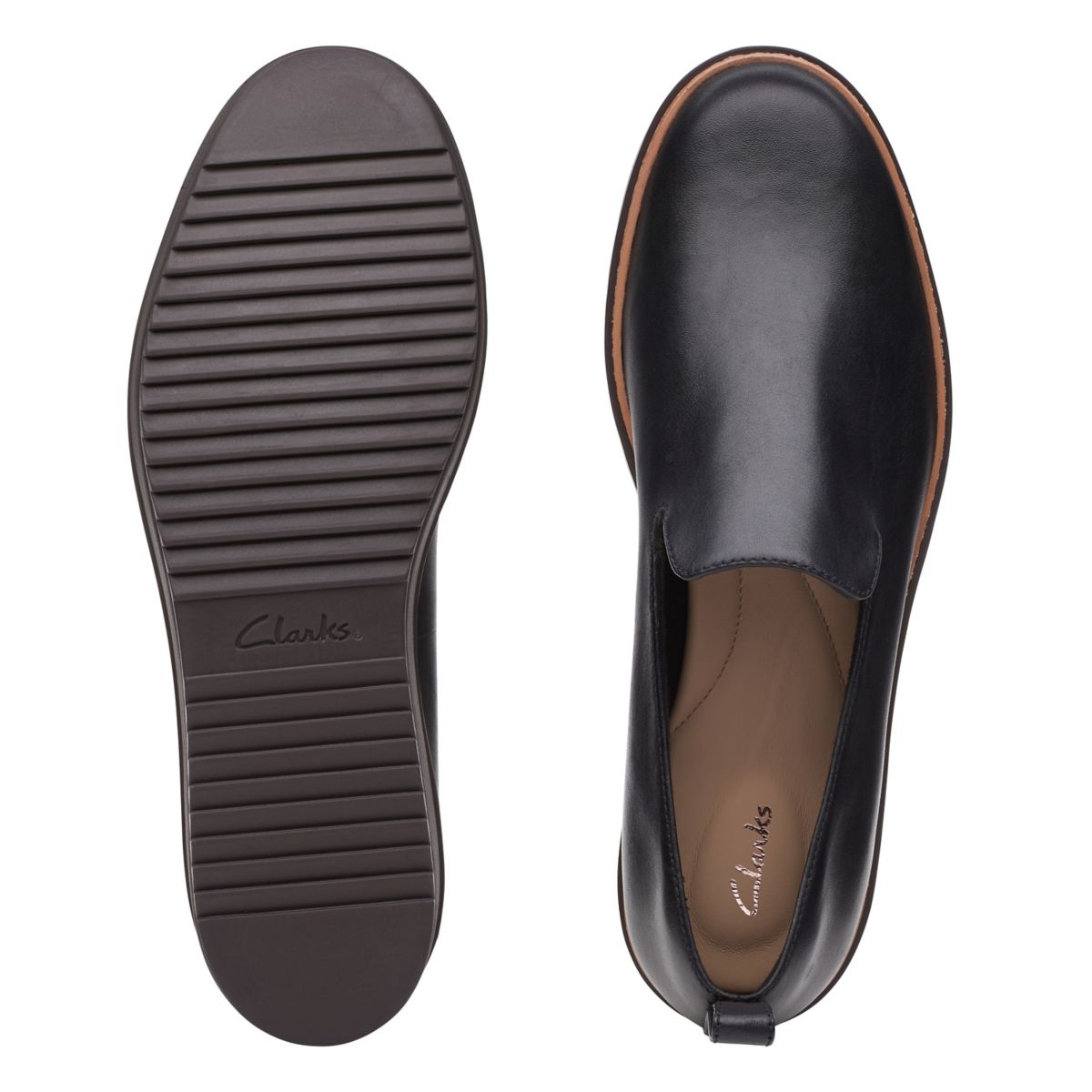 clarks teadale genna slip on