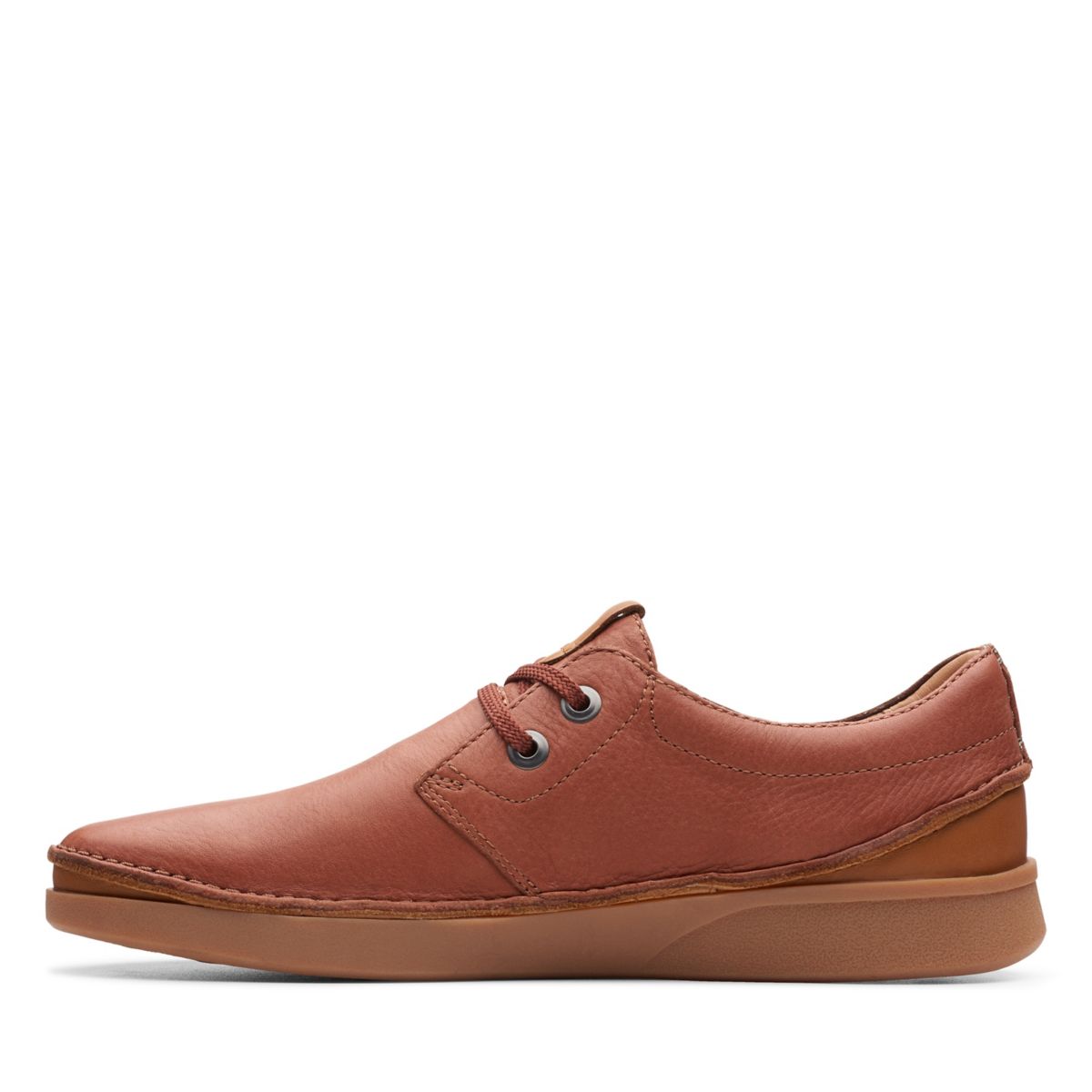 clarks oakland lace dark brown