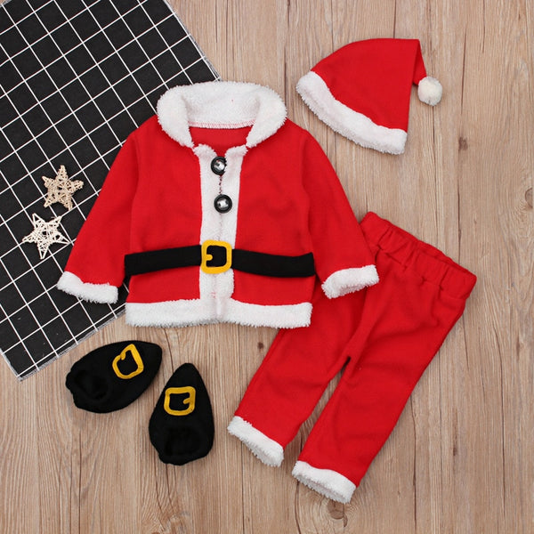 baby boy holiday pajamas