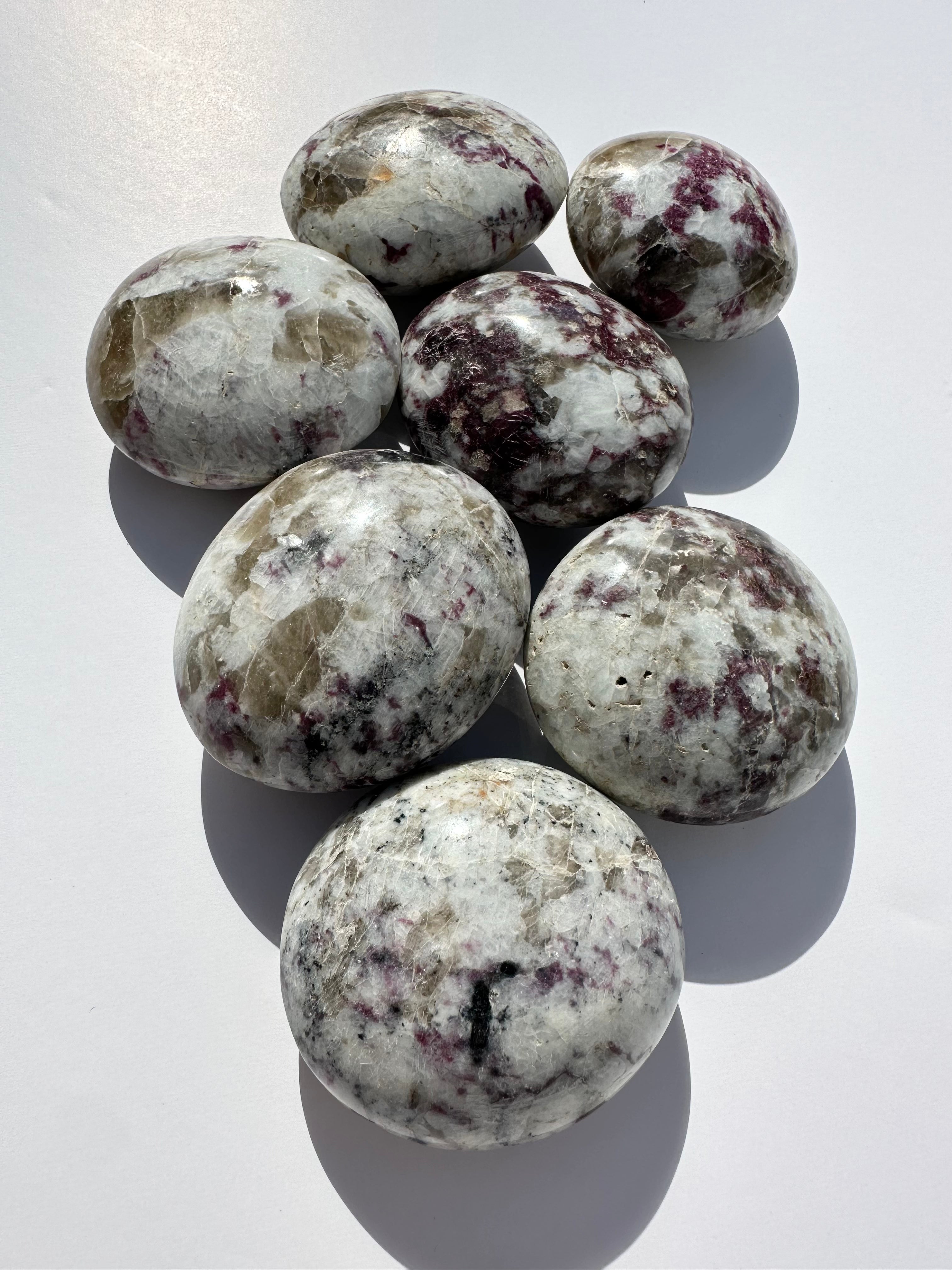 Rubellite Palm Stone