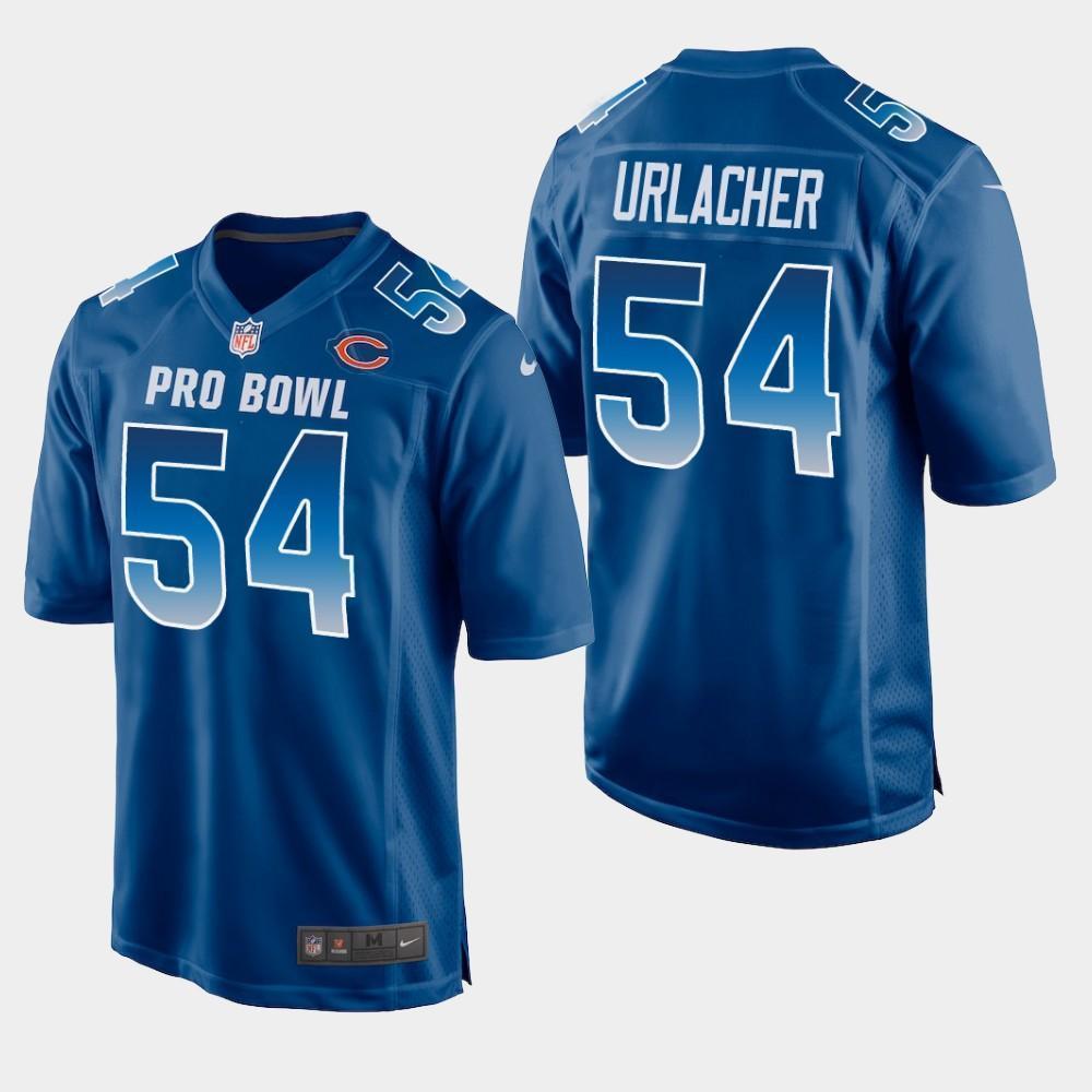 NEW Brian Urlacher Chicago Bears NFC 2019 Pro Bowl Football Jersey1