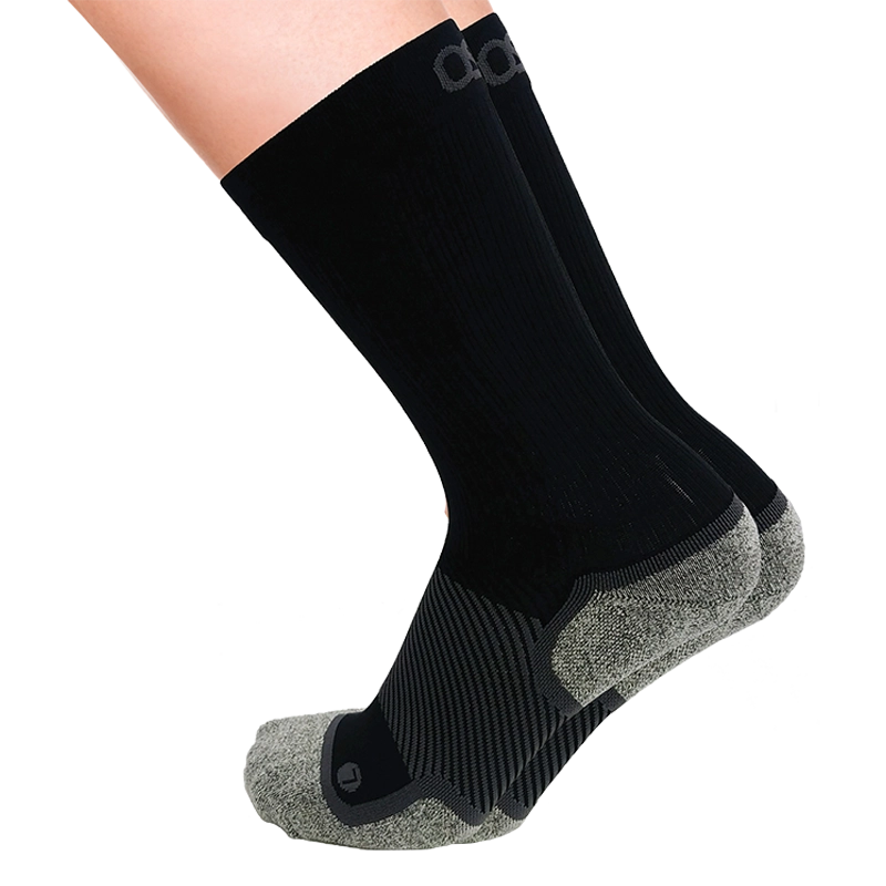 Men's Non-Skid Diabetic Cotton Quarter Socks with Non Binding Top