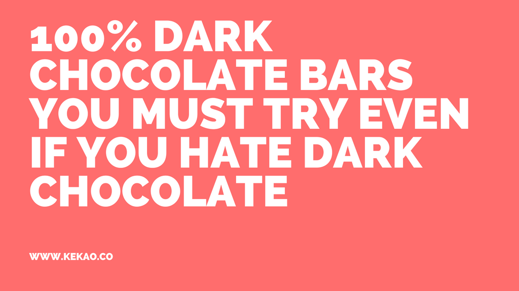 100% Dark Chocolate