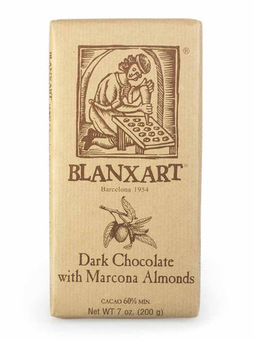 Blanxart Dark Chocolate With Almonds 60%