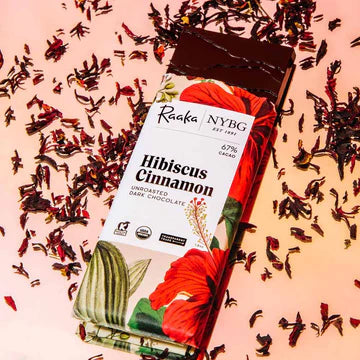 Raaka Hibiscus Cinnamon 67% NYBG Limited Edition