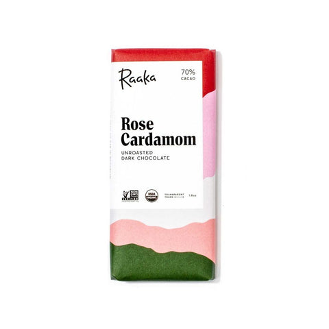 Raaka Rose Cardamom 70% (Limited Batch)