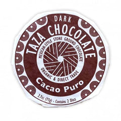 Taza Chocolate Mexicano Cacao Puro 70%