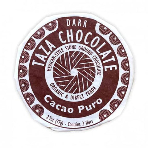 Taza Chocolate Mexicano Cacao Puro 70%