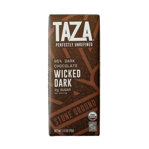 Taza Organic Wicked Dark 95%