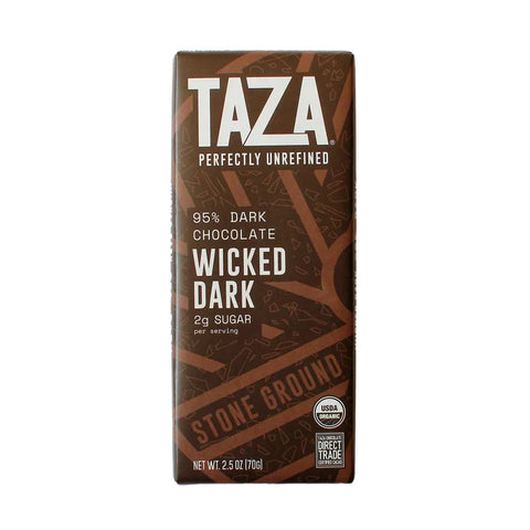 Taza Organic Wicked Dark 95%